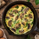 Feta & Mushroom Frittata
