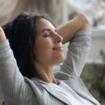 woman relaxing